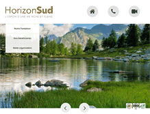 Tablet Screenshot of horizonsud.ch